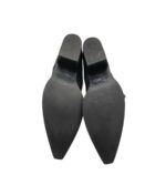 Cizme dama Zara 39, piele, negru - imagine 5