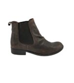 Ghete barbati Fly London 44, piele, maro