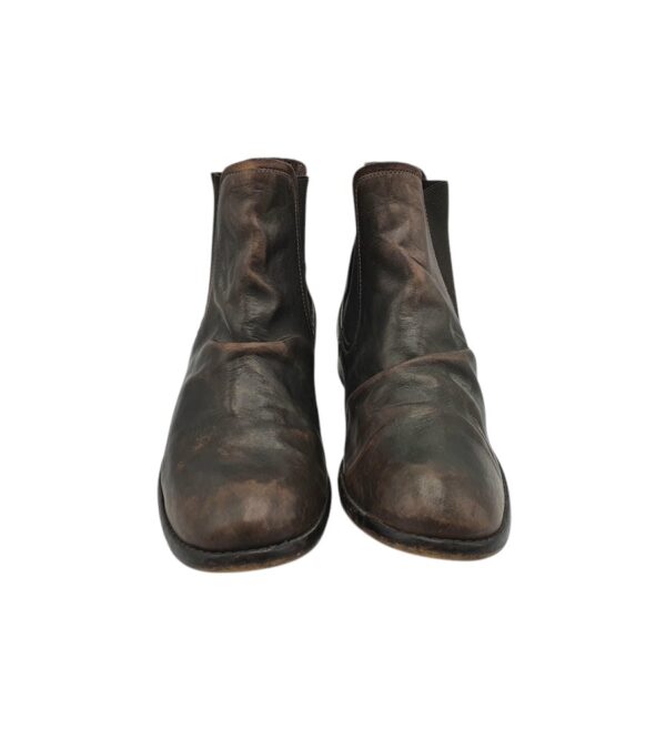 Ghete barbati Fly London 44, piele, maro - imagine 3