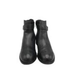 Botine dama Buffalo 40, piele, negru - imagine 3
