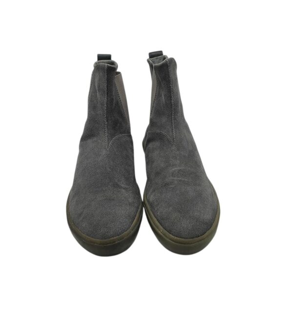 Ghete dama Napapijri 41, piele intoarsa, material textil, gri - imagine 3