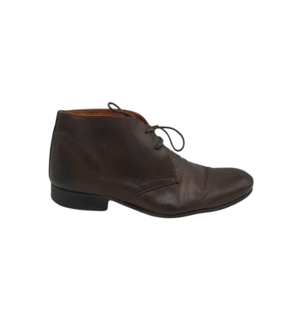 Ghete barbati Selected 43, piele, maro - imagine 1