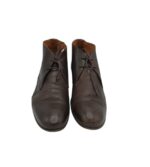 Ghete barbati Selected 43, piele, maro - imagine 3