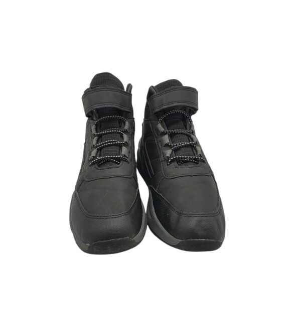 Ghete unisex George 37, imitatie de piele, material textil, negru - imagine 3