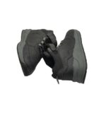 Ghete unisex George 37, imitatie de piele, material textil, negru - imagine 4