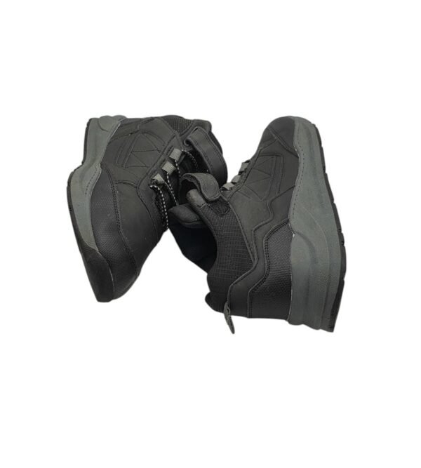 Ghete unisex George 37, imitatie de piele, material textil, negru - imagine 4