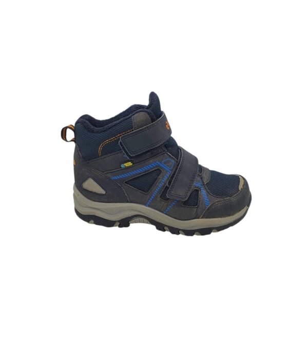 Ghete copii Zigzag 32, imitatie de piele, material textil, albastru, waterproof - imagine 1