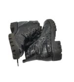 Ghete dama Tamaris 39, imitatie de piele, negru, captusite - imagine 4