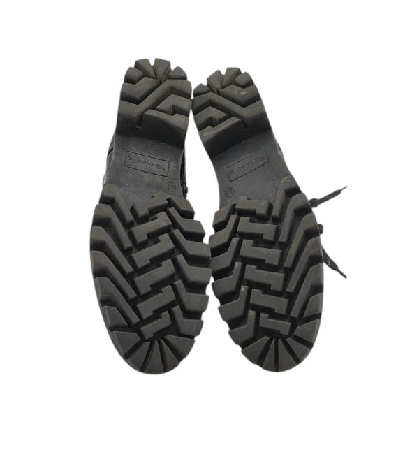 Ghete dama Tamaris 39, imitatie de piele, negru, captusite - imagine 5