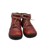 Ghete dama Kacper 40, piele, rosu, captusite - imagine 3