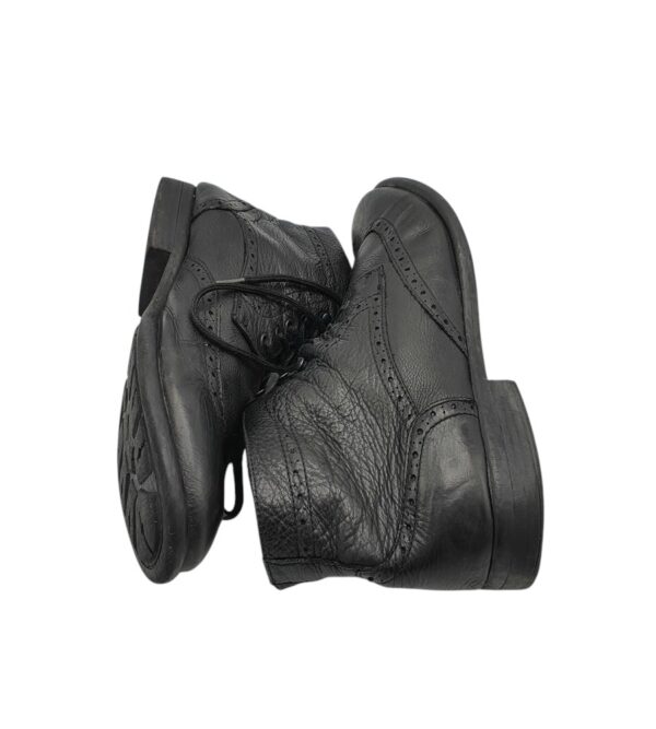 Ghete barbati Belmondo 45, piele, negru - imagine 4