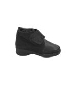 Ghete dama Solidus 38, piele, negru