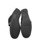Ghete dama Solidus 38, piele, negru - imagine 5