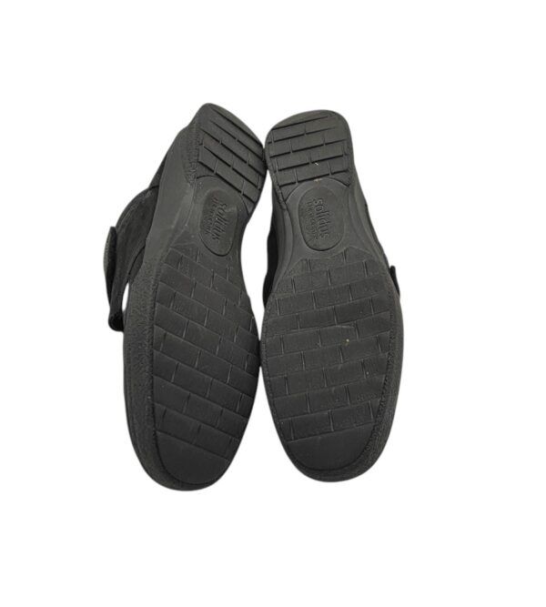 Ghete dama Solidus 38, piele, negru - imagine 5