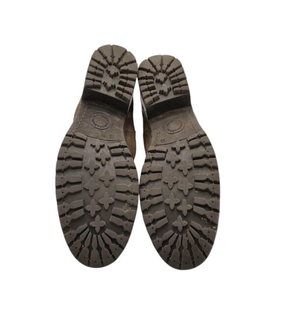 Ghete dama Lazamani 39, piele, bej - imagine 5