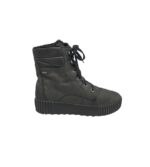 Ghete dama Romika  39, piele, negru, imblanite