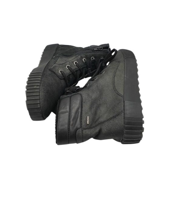 Ghete dama Romika  39, piele, negru, imblanite - imagine 4