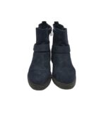 Botine dama Graceland 40, material textil, bleumarin - imagine 3