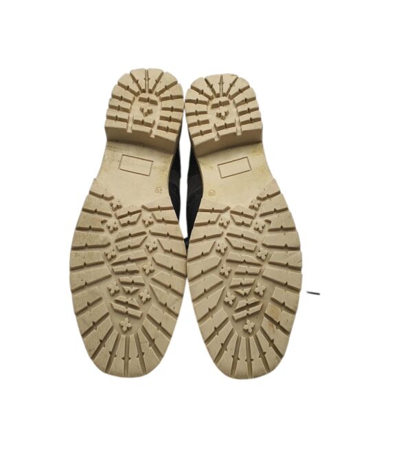 Ghete dama Tamaris 40, piele intoarsa, gri, imblanite - imagine 5