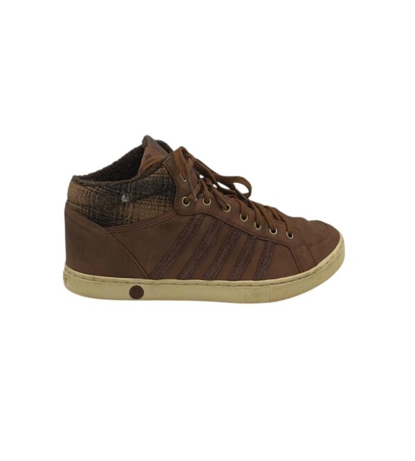 Adidasi barbati K Swiss 45, piele, maro , captusiti - imagine 1
