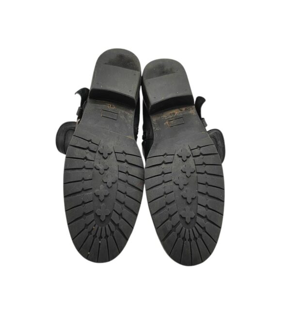 Ghete dama Sansibar 41, piele, negru - imagine 5