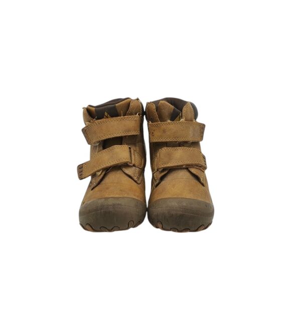 Ghete copii Mishansha, imitatie piele, maro - imagine 3