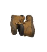 Ghete copii Mishansha, imitatie piele, maro - imagine 4