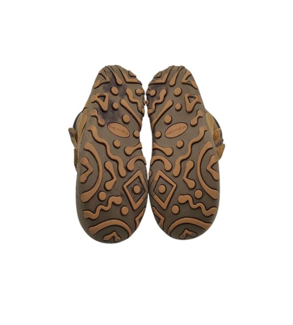 Ghete copii Mishansha, imitatie piele, maro - imagine 5
