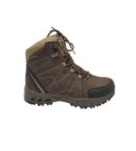 Ghete barbati 40, imitatie de piele, material textil, maro, waterproof