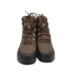 Ghete barbati 40, imitatie de piele, material textil, maro, waterproof - imagine 3