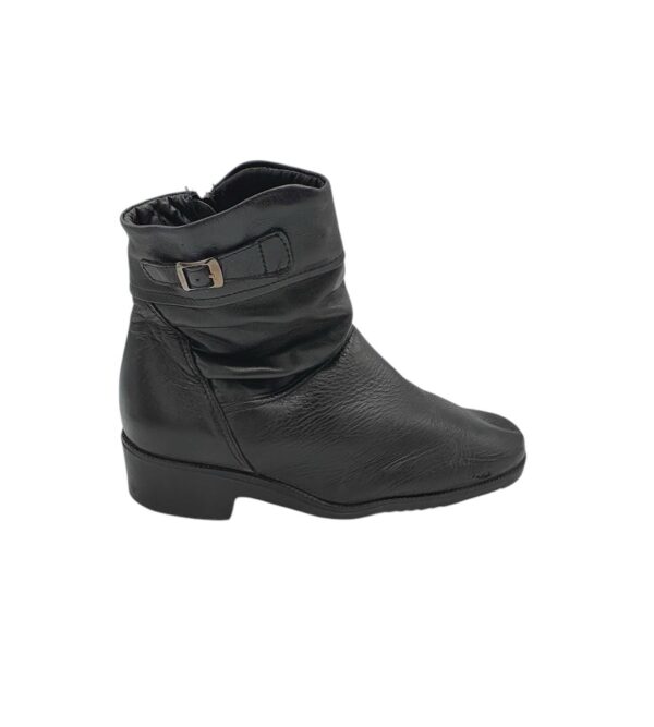 Ghete dama Medicus 38.5, piele, negru - imagine 1