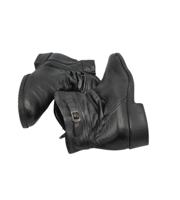 Ghete dama Medicus 38.5, piele, negru - imagine 4