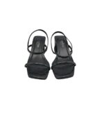 Sandale dama Boohoo 37, imitatie de piele, negru - imagine 3