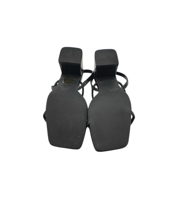 Sandale dama Boohoo 37, imitatie de piele, negru - imagine 5