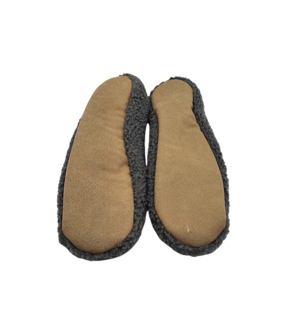 Papuci de casa unisex Primark 41, material textil, gri - imagine 5