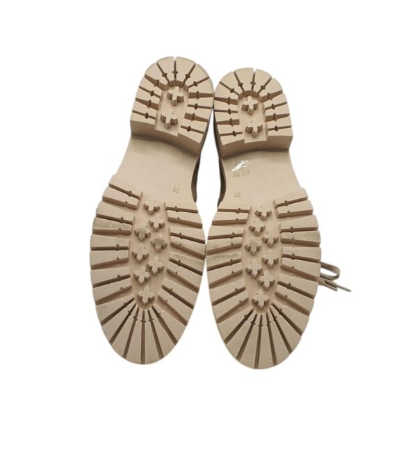 Ghete dama Copenhagen 39, piele, crem - imagine 5