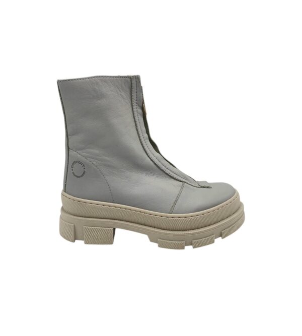 Ghete dama Copenhagen 38, piele, gri - imagine 1
