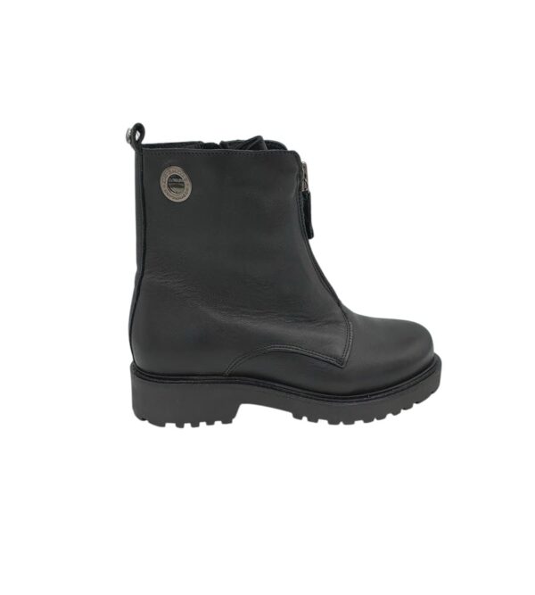 Ghete dama Copenhagen 36, piele, negru - imagine 1