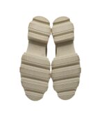 Cizme dama Last Studio 37, piele, material textil, bej - imagine 5