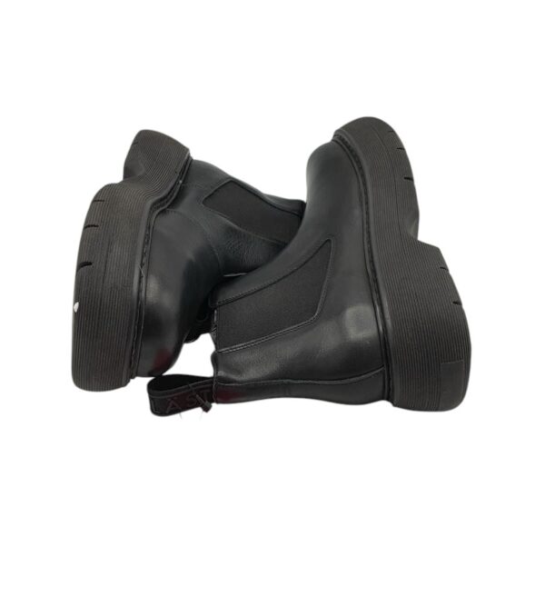 Ghete dama Last  37, piele, negru - imagine 4