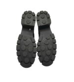 Ghete dama Asos 39, imitatie de piele, material textil,  negru - imagine 5