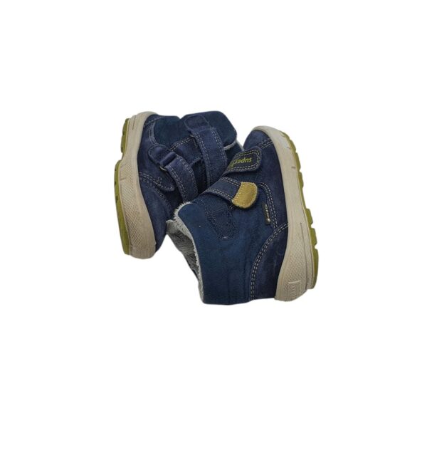 Ghete dama Superfit 23, piele intoarsa, albastru, Gore-tex, imblanite - imagine 4