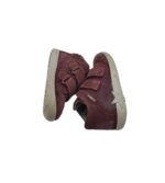 Adidasi copii Superfit 24, piele intoarsa, visiniu, Gore -tex - imagine 4