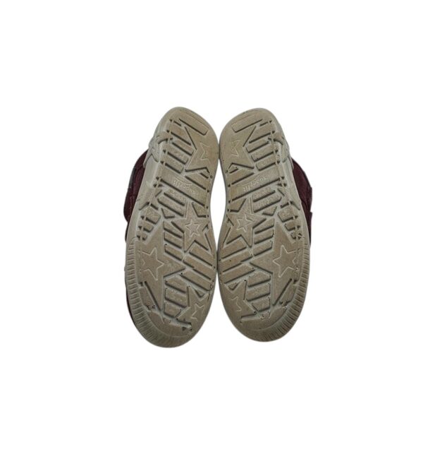 Adidasi copii Superfit 24, piele intoarsa, visiniu, Gore -tex - imagine 5