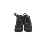 Ghete copii Elefanten 20, piele intoarsa, negru, imblanite - imagine 3