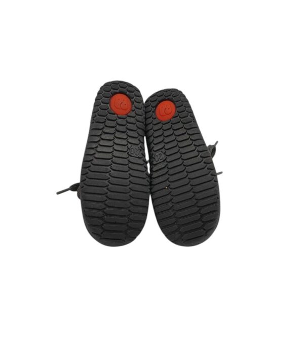 Ghete copii Elefanten 20, piele intoarsa, negru, imblanite - imagine 5