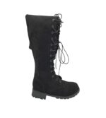Cizme dama 38, material textil, negru