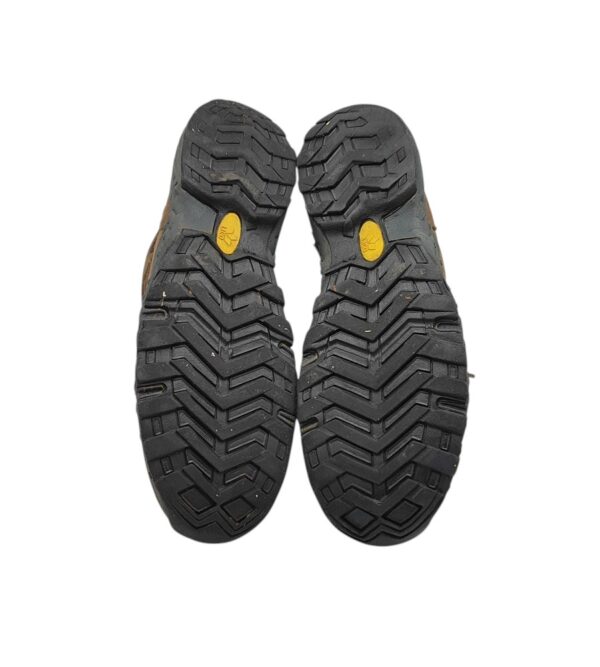 Ghete barbati Lico 45, piele intoarsa, material textil, maro - imagine 5