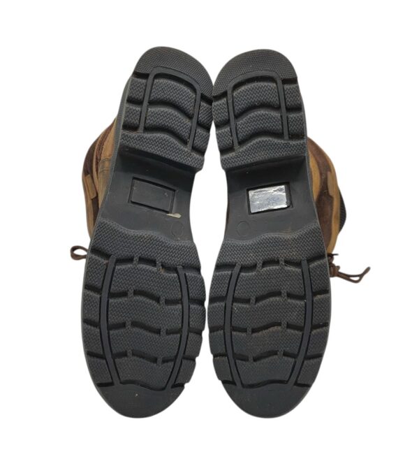 Cizme unisex 40, piele, material textil, maro - imagine 5