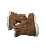 Cizme copii Primigi 32, piele intoarsa , maro, imblanite, Gore-tex - imagine 4